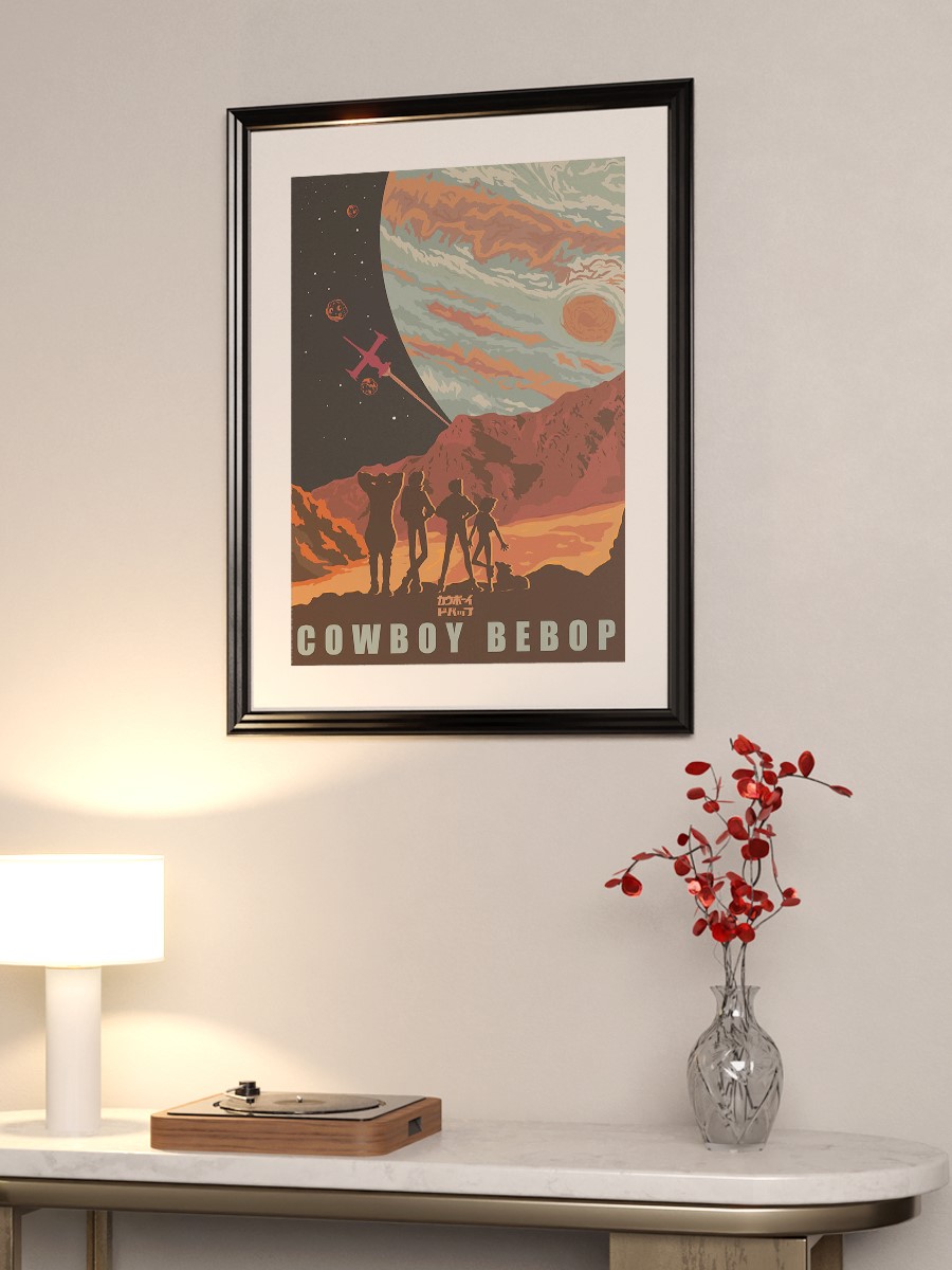 Cowboy Bebop Anime Poster Çerçevesiz Yüksek Kalite Anime Duvar Poster