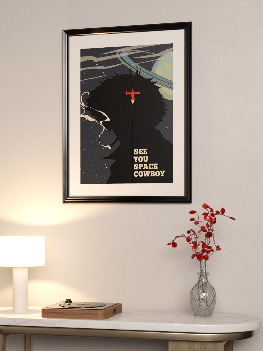Cowboy Bebop Anime Poster Çerçevesiz Yüksek Kalite Anime Duvar Poster