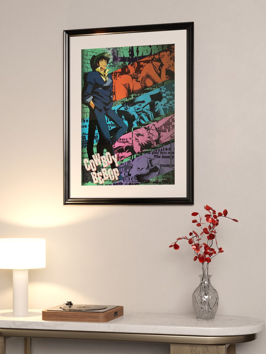 Cowboy Bebop Anime Poster Çerçevesiz Yüksek Kalite Anime Duvar Poster