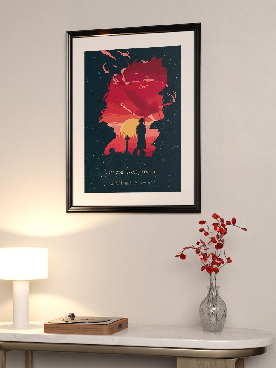 Cowboy Bebop Anime Poster Çerçevesiz Yüksek Kalite Anime Duvar Poster
