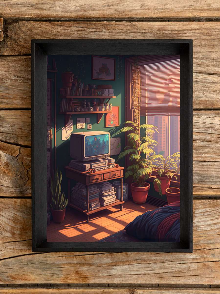 Cozy Game Room Anime Poster Çerçevesiz Yüksek Kalite Anime Duvar Poster