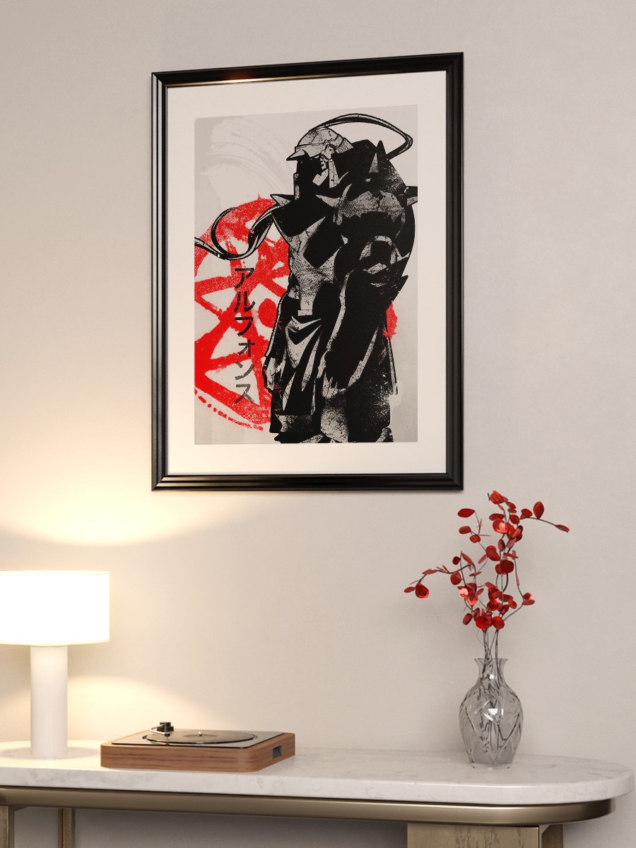 Crimson Alphonse Anime Poster Çerçevesiz Yüksek Kalite Anime Duvar Poster
