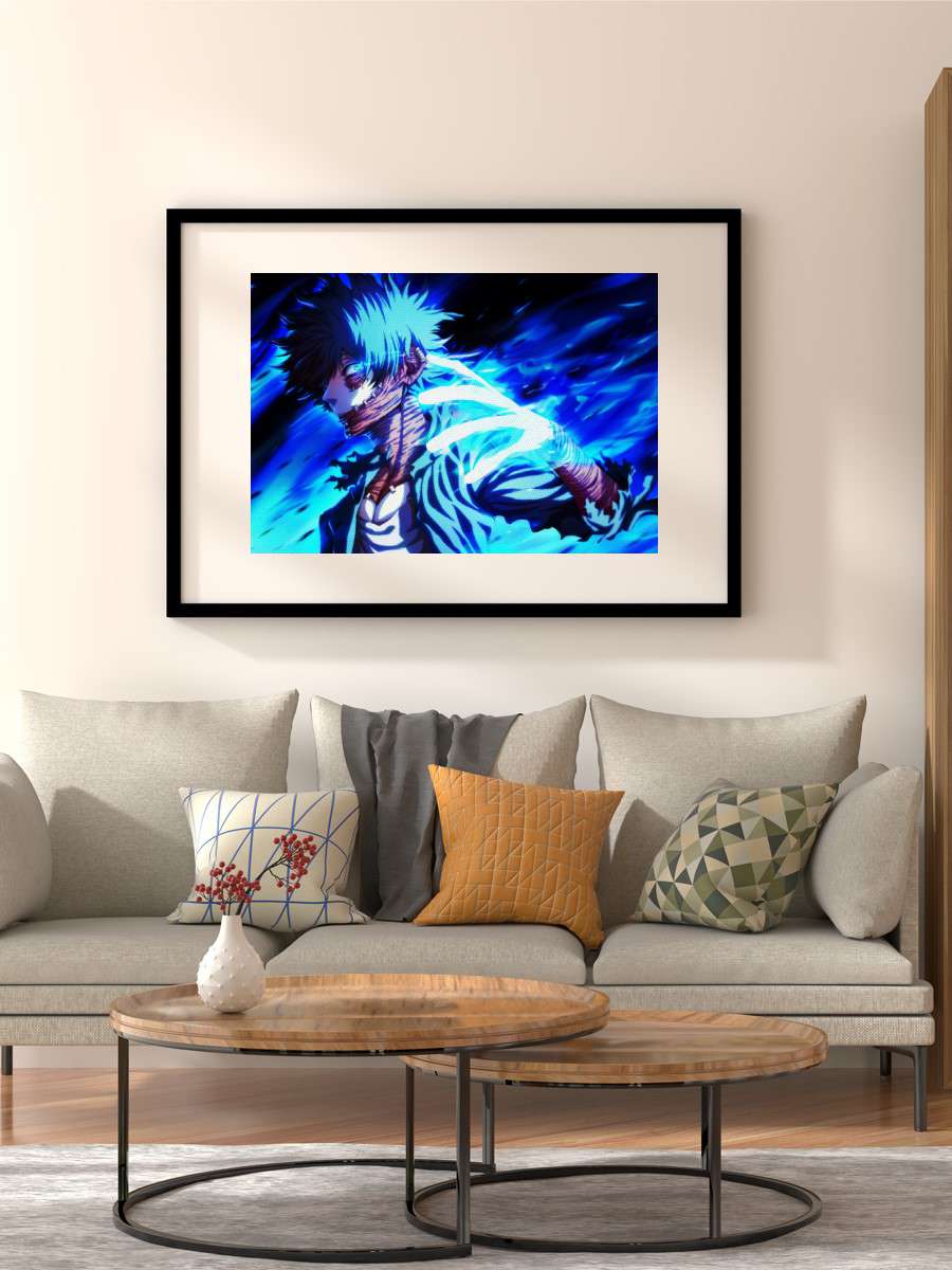 dabi my hero academia Anime Poster Çerçevesiz Yüksek Kalite Anime Duvar Poster