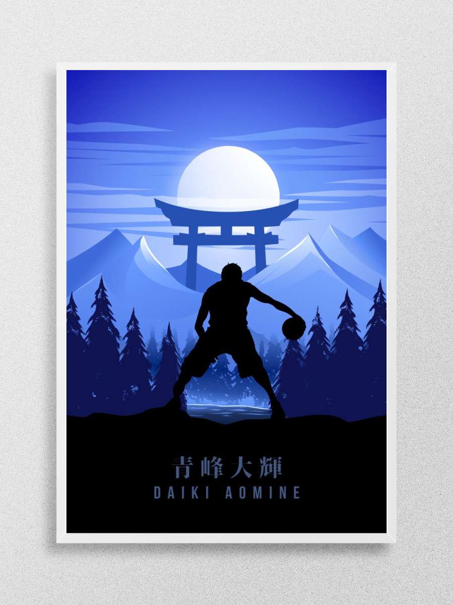 Daiki Aomine Anime Poster Çerçevesiz Yüksek Kalite Anime Duvar Poster