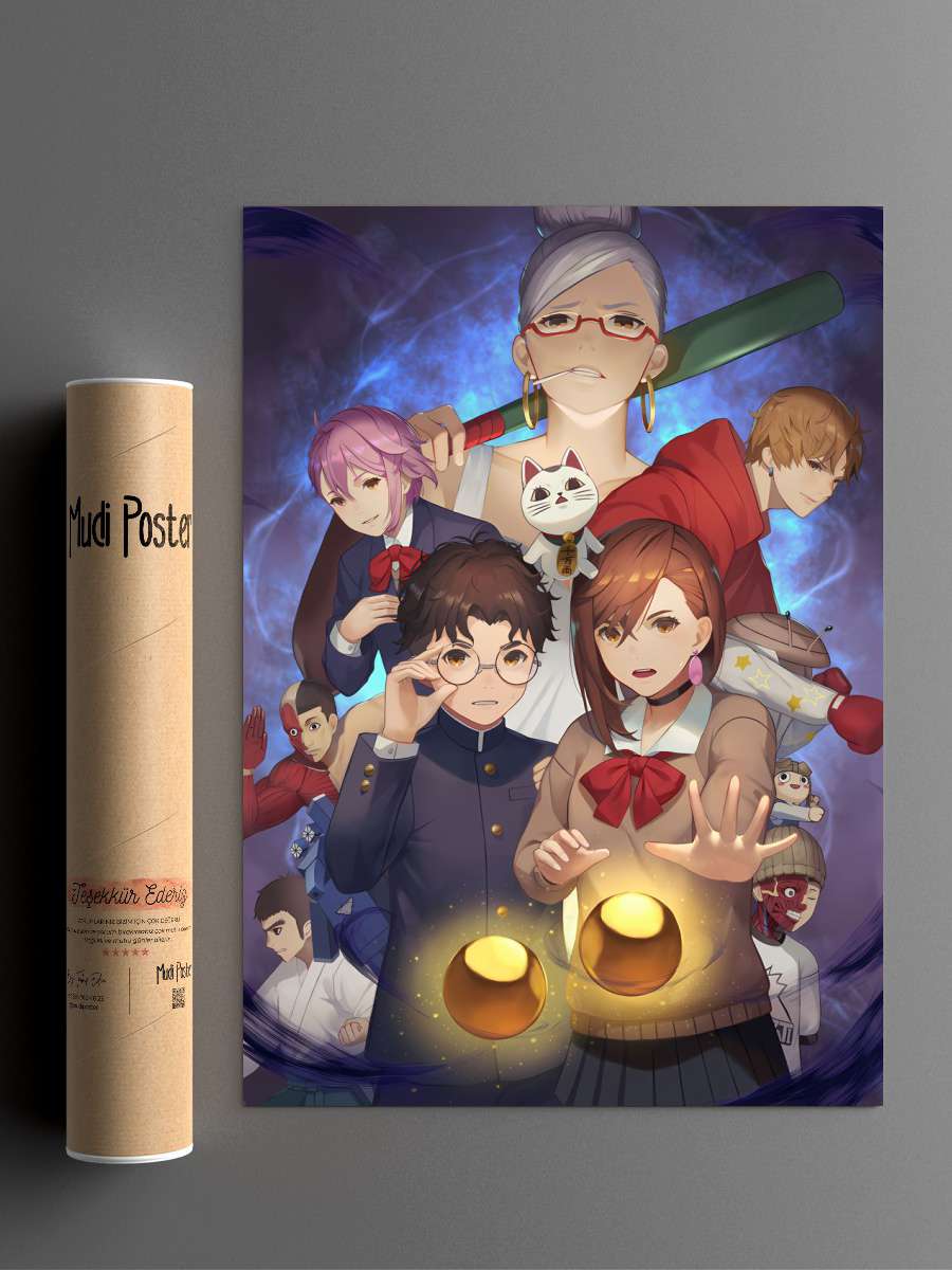 Dandadan Anime Anime Poster Çerçevesiz Yüksek Kalite Anime Duvar Poster