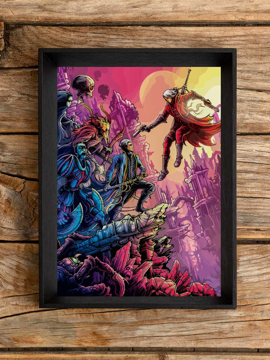 Dante Anime Poster Çerçevesiz Yüksek Kalite Anime Duvar Poster