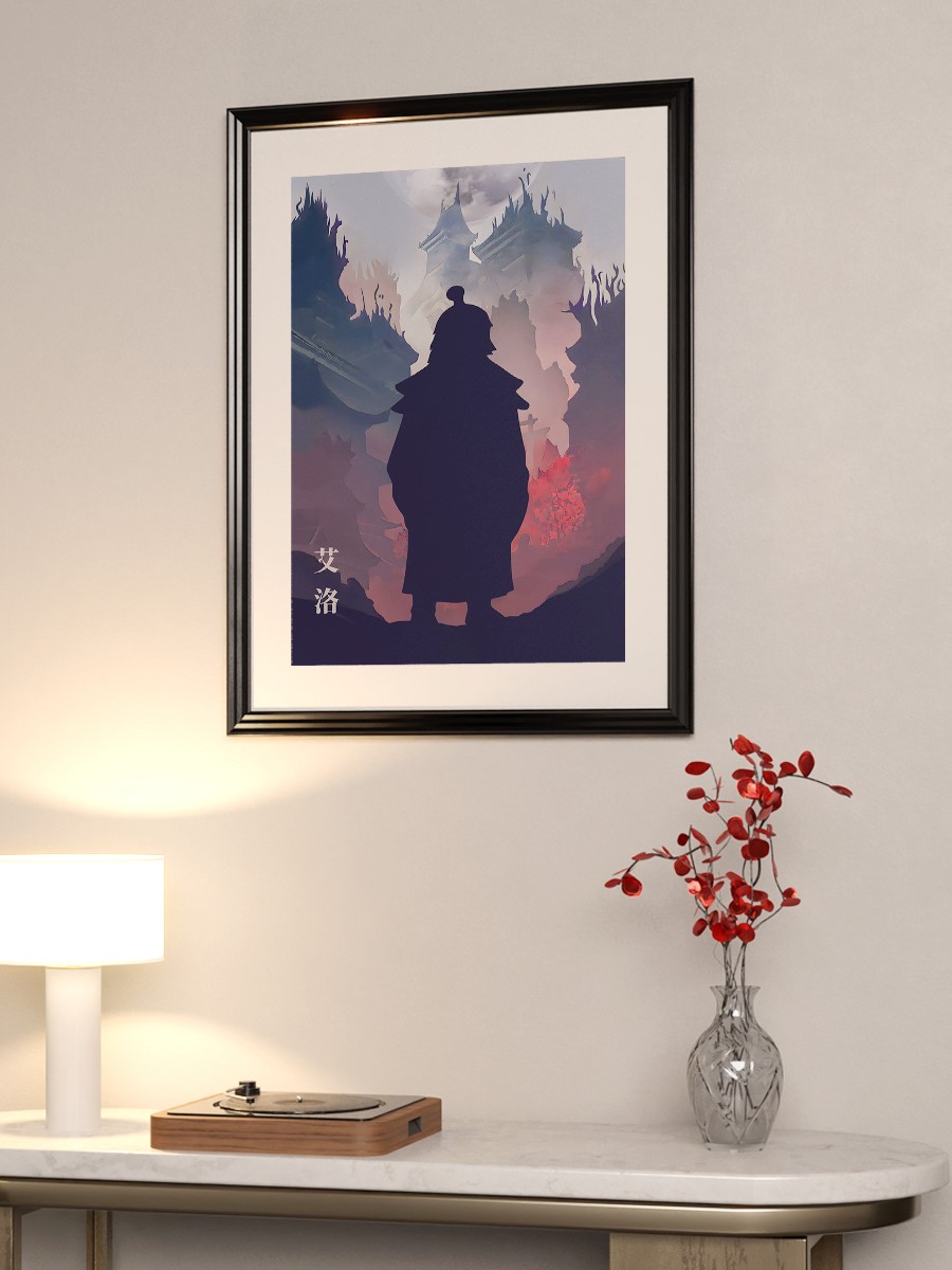 Dark Iroh Anime Poster Çerçevesiz Yüksek Kalite Anime Duvar Poster