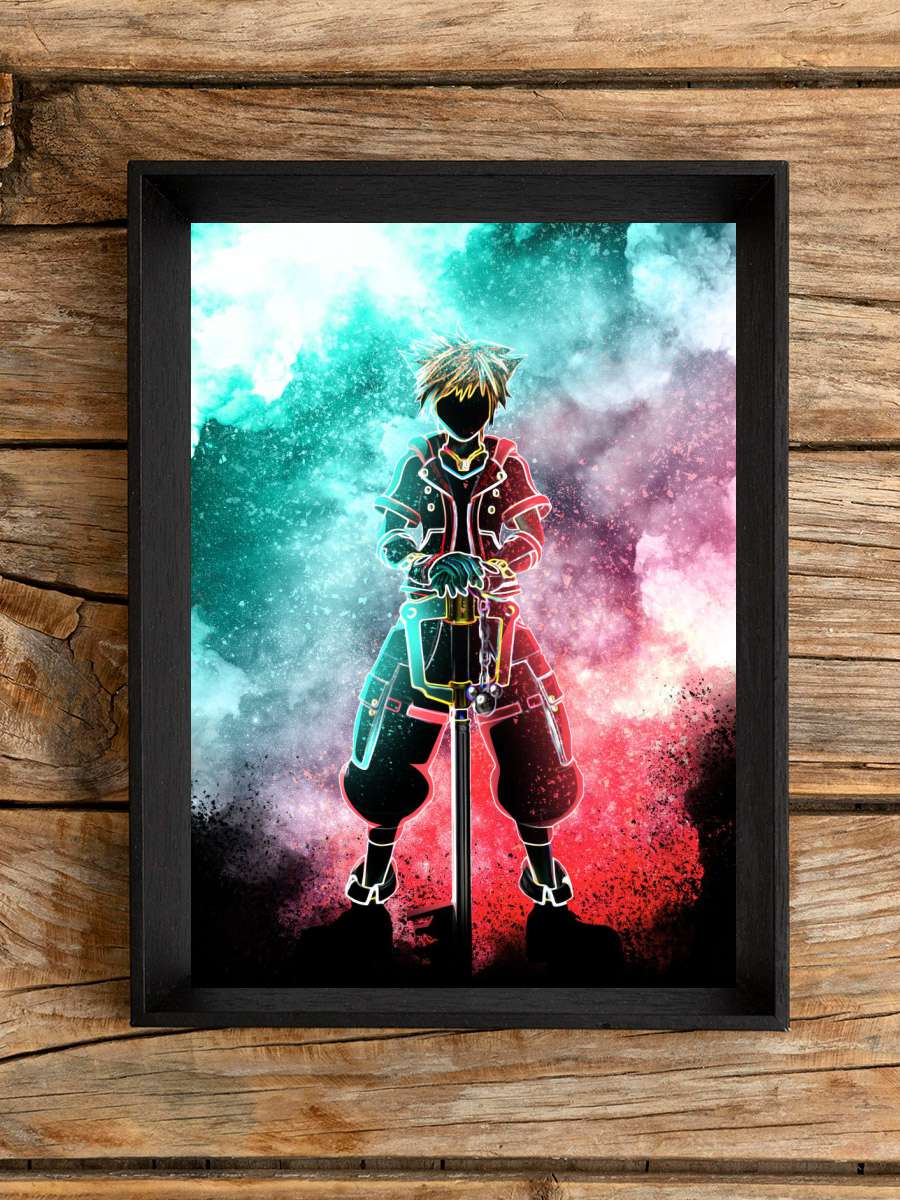 Dark soul of gaming Anime Poster Çerçevesiz Yüksek Kalite Anime Duvar Poster