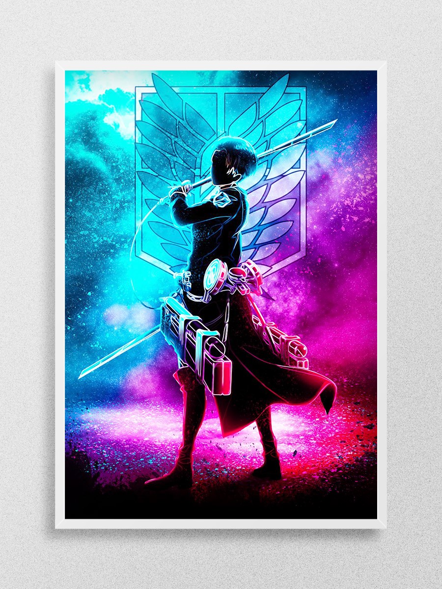 Dark soul of Levi Poster, Çerçevesiz Tv Film Poster