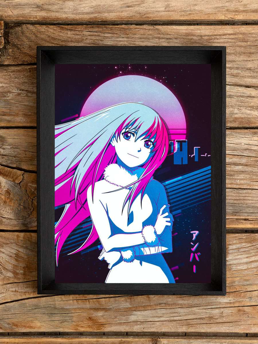 Darker than Black Amber Anime Poster Çerçevesiz Yüksek Kalite Anime Duvar Poster