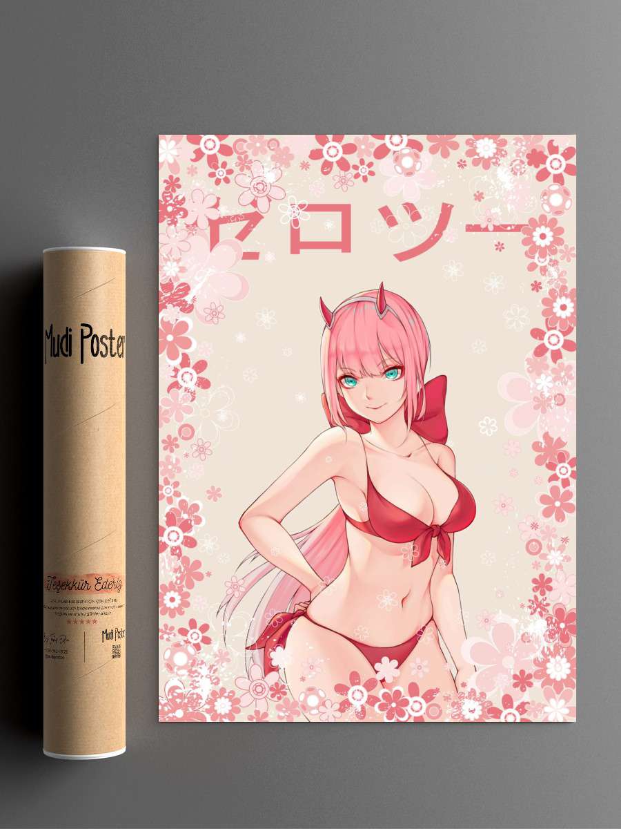 Darling in the Franxx Anime Poster Çerçevesiz Yüksek Kalite Anime Duvar Poster
