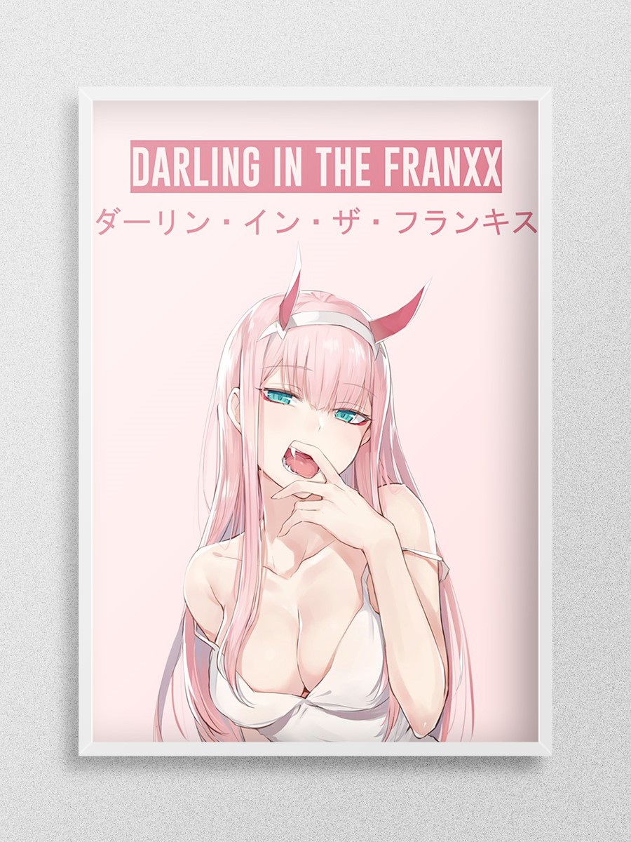 Darling in the Franxx Anime Poster Çerçevesiz Yüksek Kalite Anime Duvar Poster