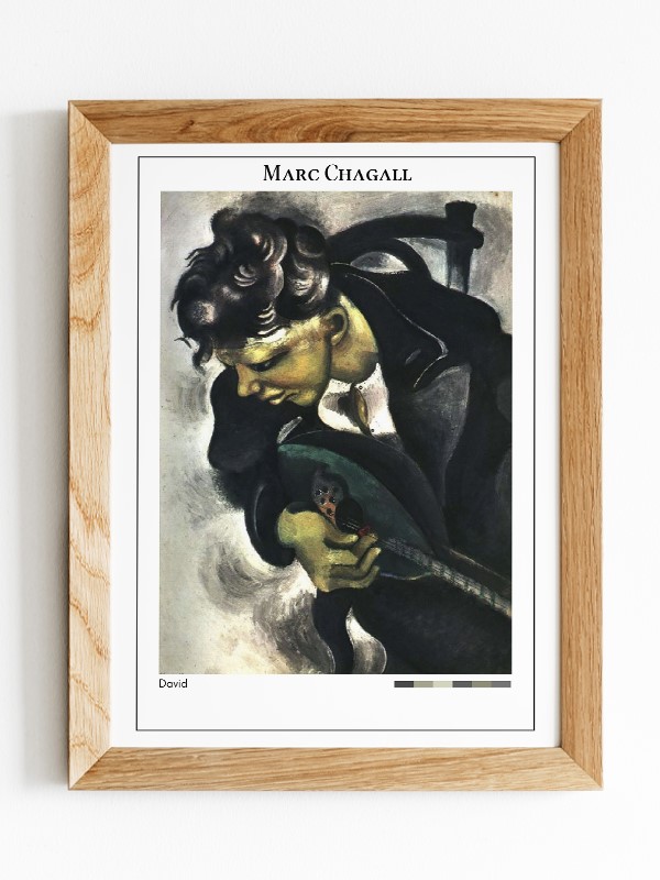 Marc Chagall David Poster