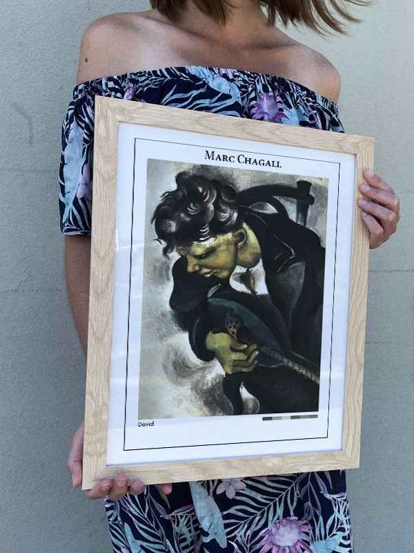 Marc Chagall David Poster