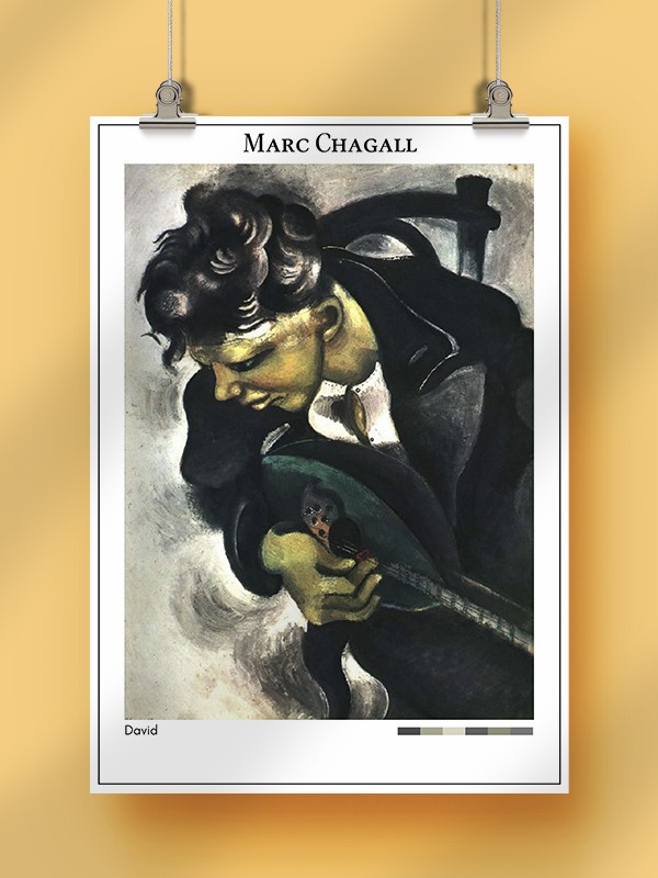 Marc Chagall David Poster