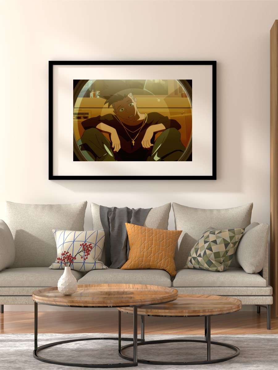 David and Laundry Anime Poster Çerçevesiz Yüksek Kalite Anime Duvar Poster