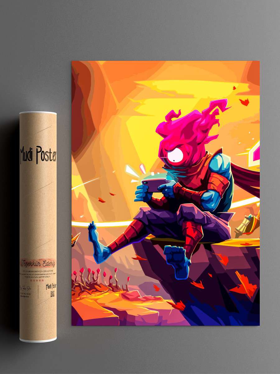 Dead Cells Anime Poster Çerçevesiz Yüksek Kalite Anime Duvar Poster