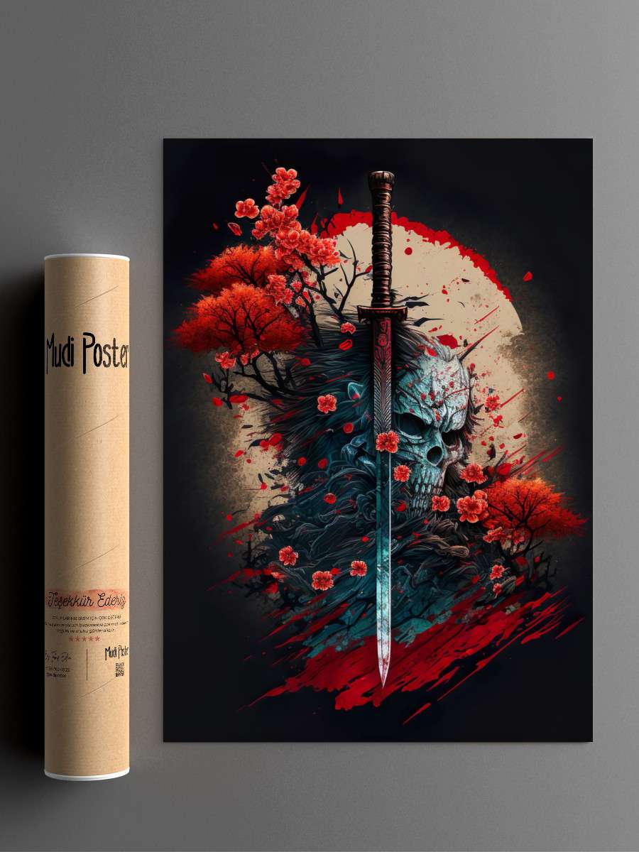 Deadly Blade Anime Poster Çerçevesiz Yüksek Kalite Anime Duvar Poster