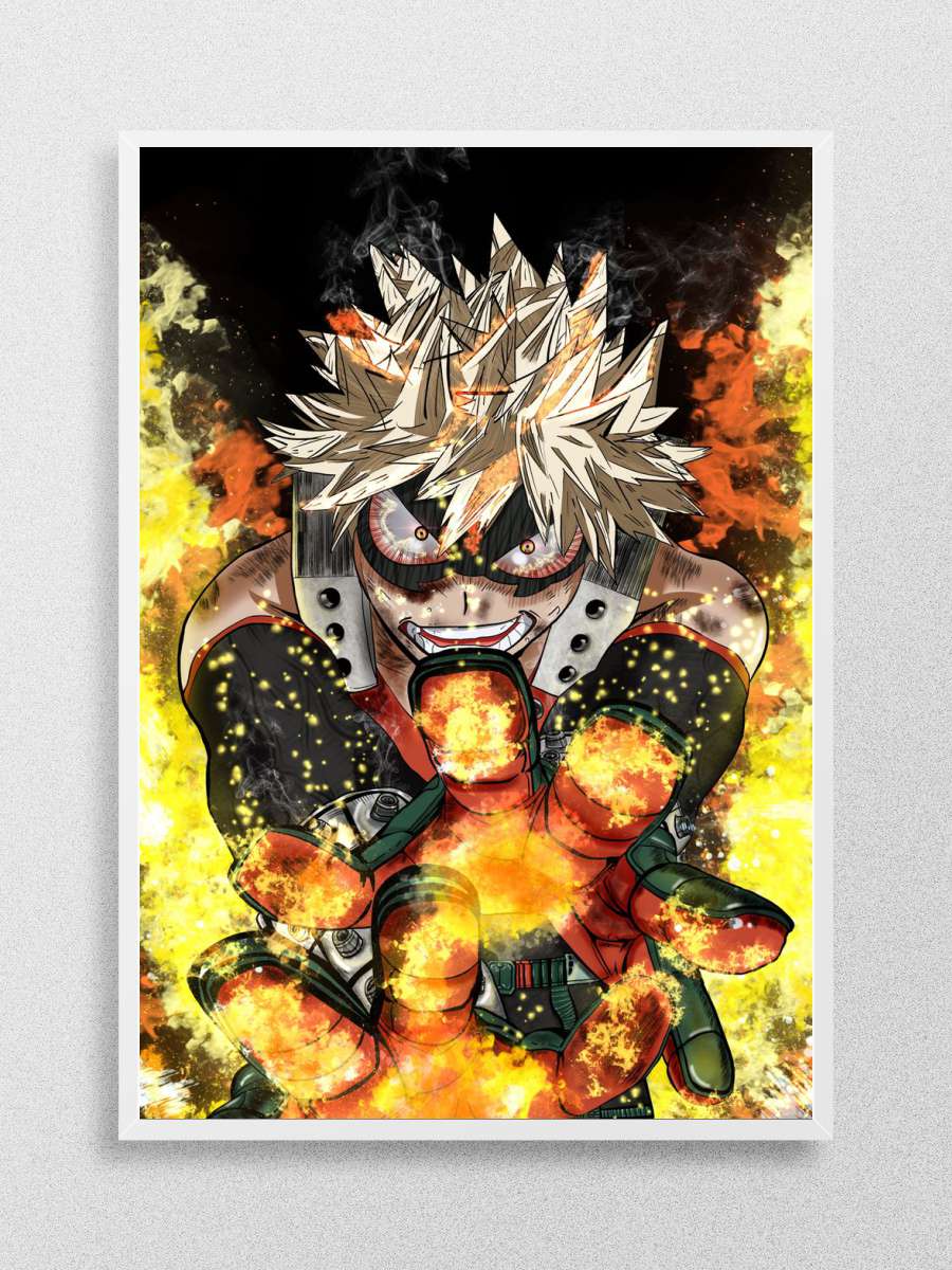 Deadly Perspiration Anime Poster Çerçevesiz Yüksek Kalite Anime Duvar Poster