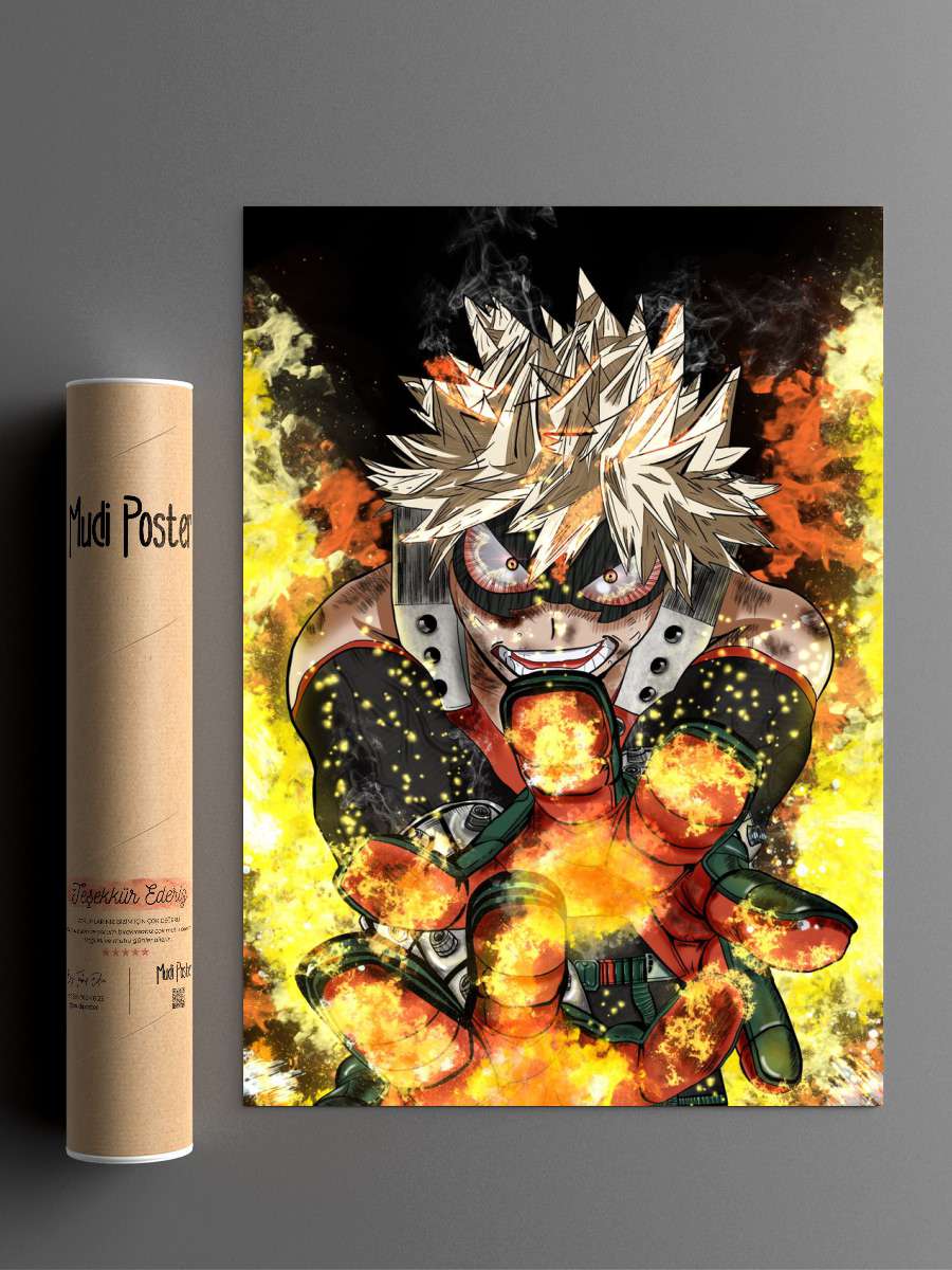 Deadly Perspiration Anime Poster Çerçevesiz Yüksek Kalite Anime Duvar Poster