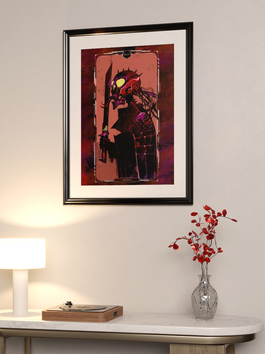 Death Anime Poster Çerçevesiz Yüksek Kalite Anime Duvar Poster