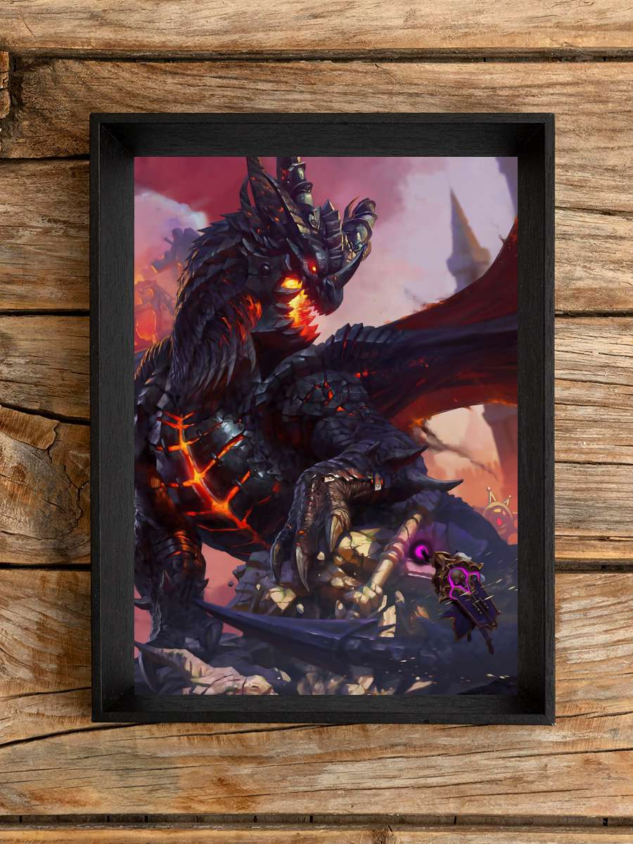 deathwing Anime Poster Çerçevesiz Yüksek Kalite Anime Duvar Poster