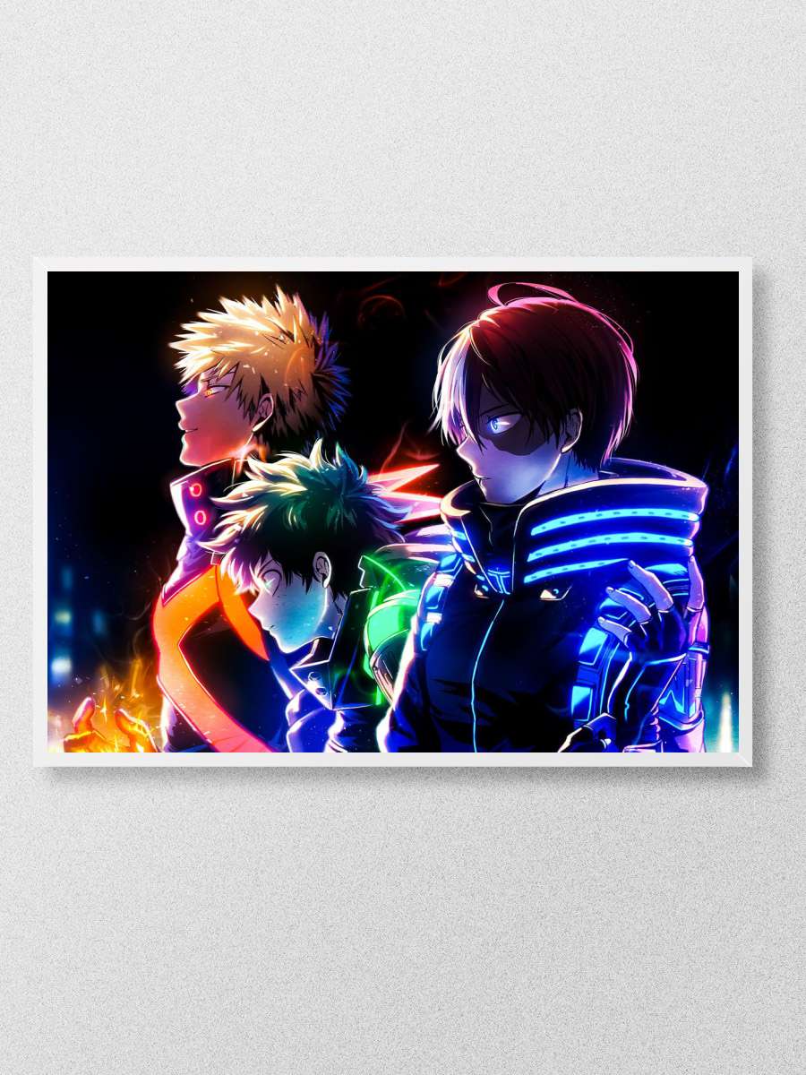 Deku my hero academia Anime Poster Çerçevesiz Yüksek Kalite Anime Duvar Poster
