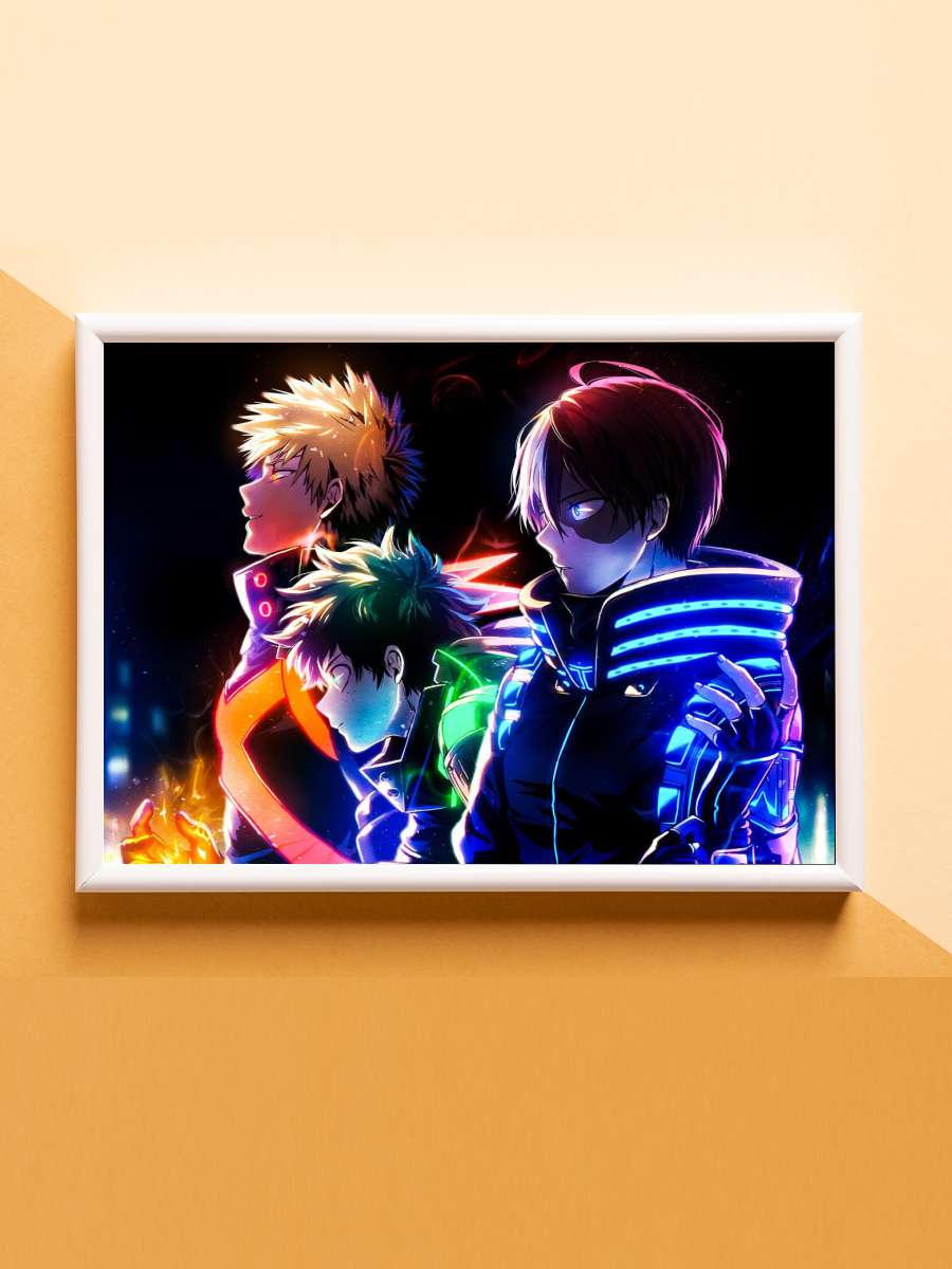 Deku my hero academia Anime Poster Çerçevesiz Yüksek Kalite Anime Duvar Poster