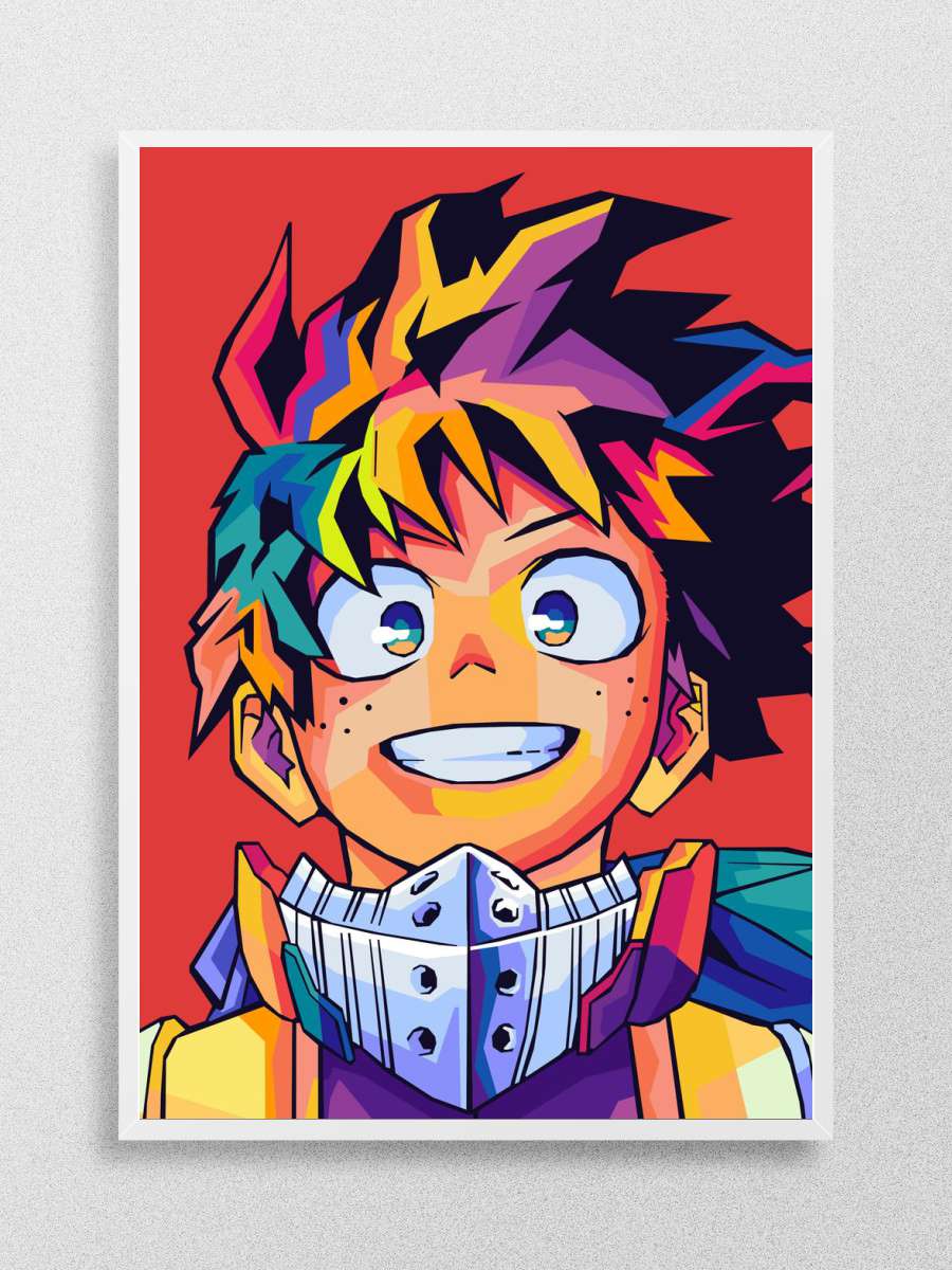 Deku pop art Anime Poster Çerçevesiz Yüksek Kalite Anime Duvar Poster