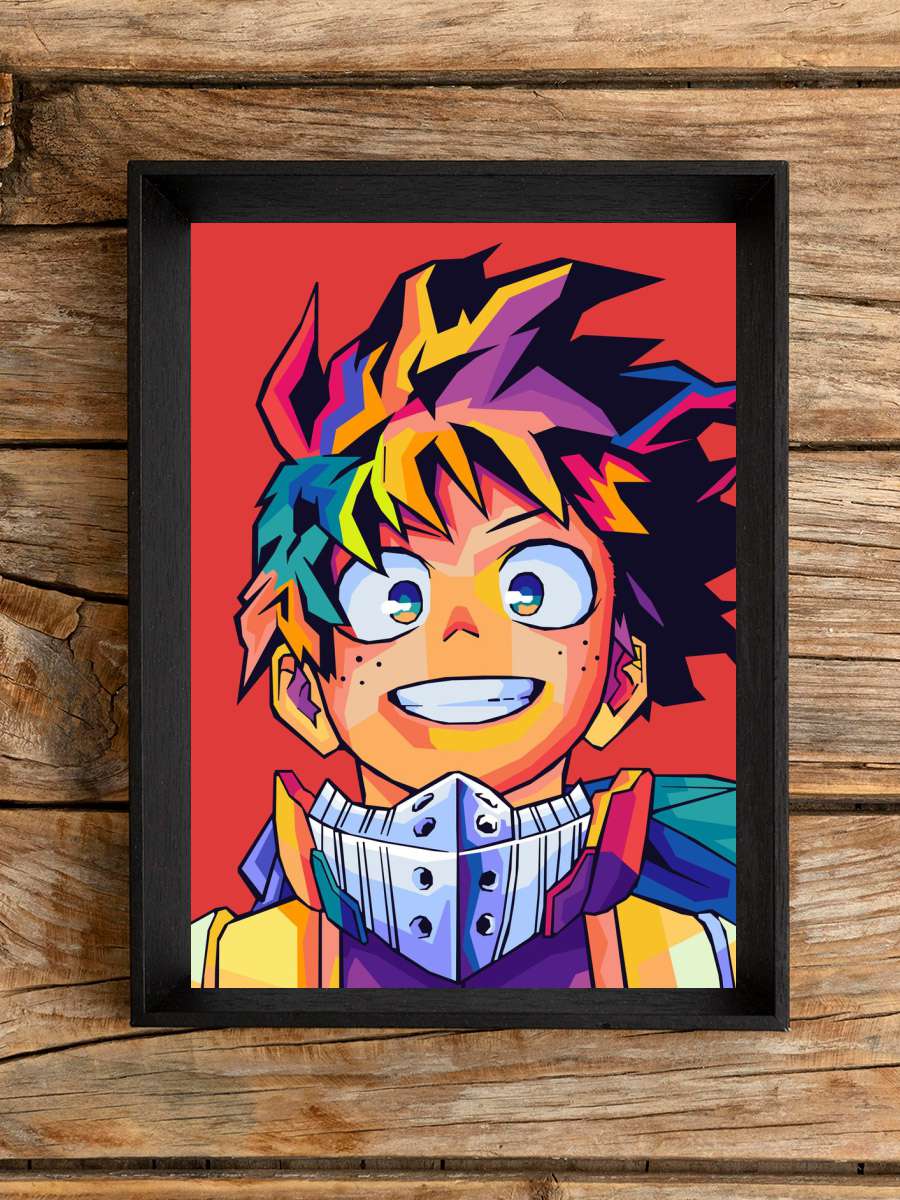 Deku pop art Anime Poster Çerçevesiz Yüksek Kalite Anime Duvar Poster