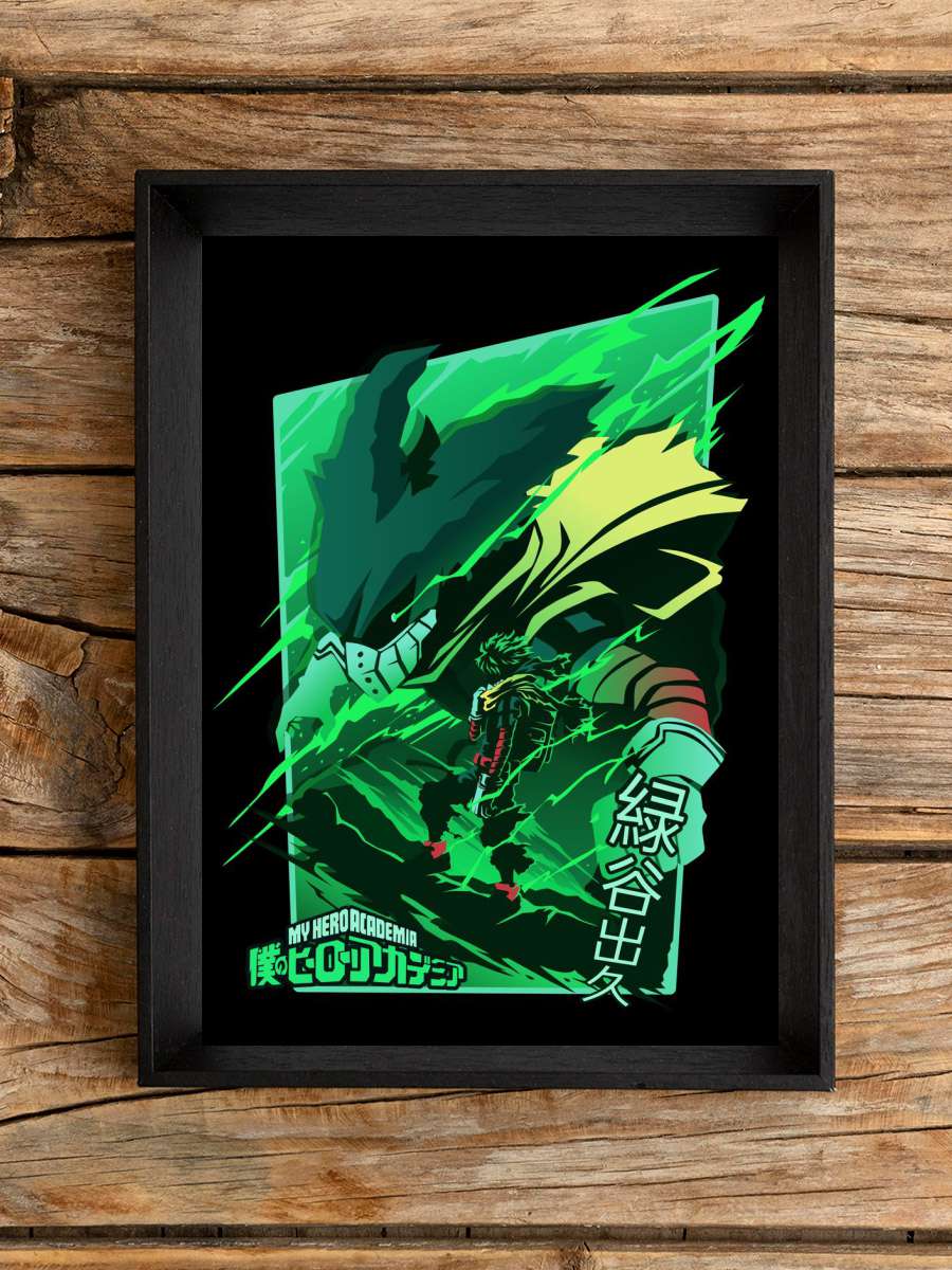 Deku Anime Poster Çerçevesiz Yüksek Kalite Anime Duvar Poster
