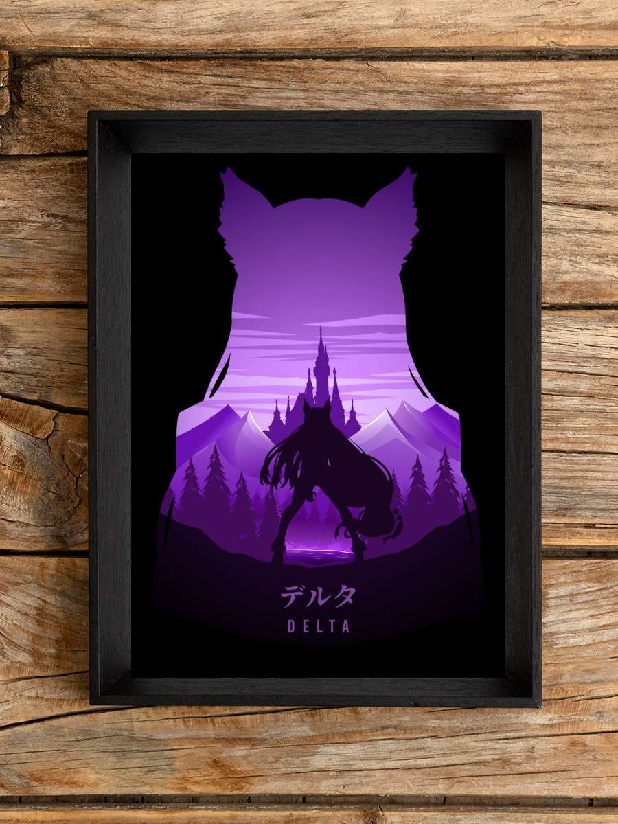 Delta Shadow Garden Anime Poster Çerçevesiz Yüksek Kalite Anime Duvar Poster
