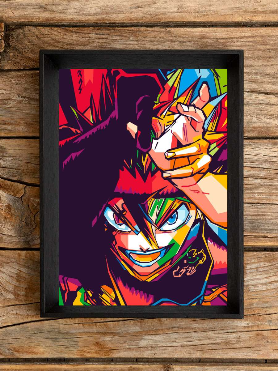 Demon Asta Anime Poster Çerçevesiz Yüksek Kalite Anime Duvar Poster