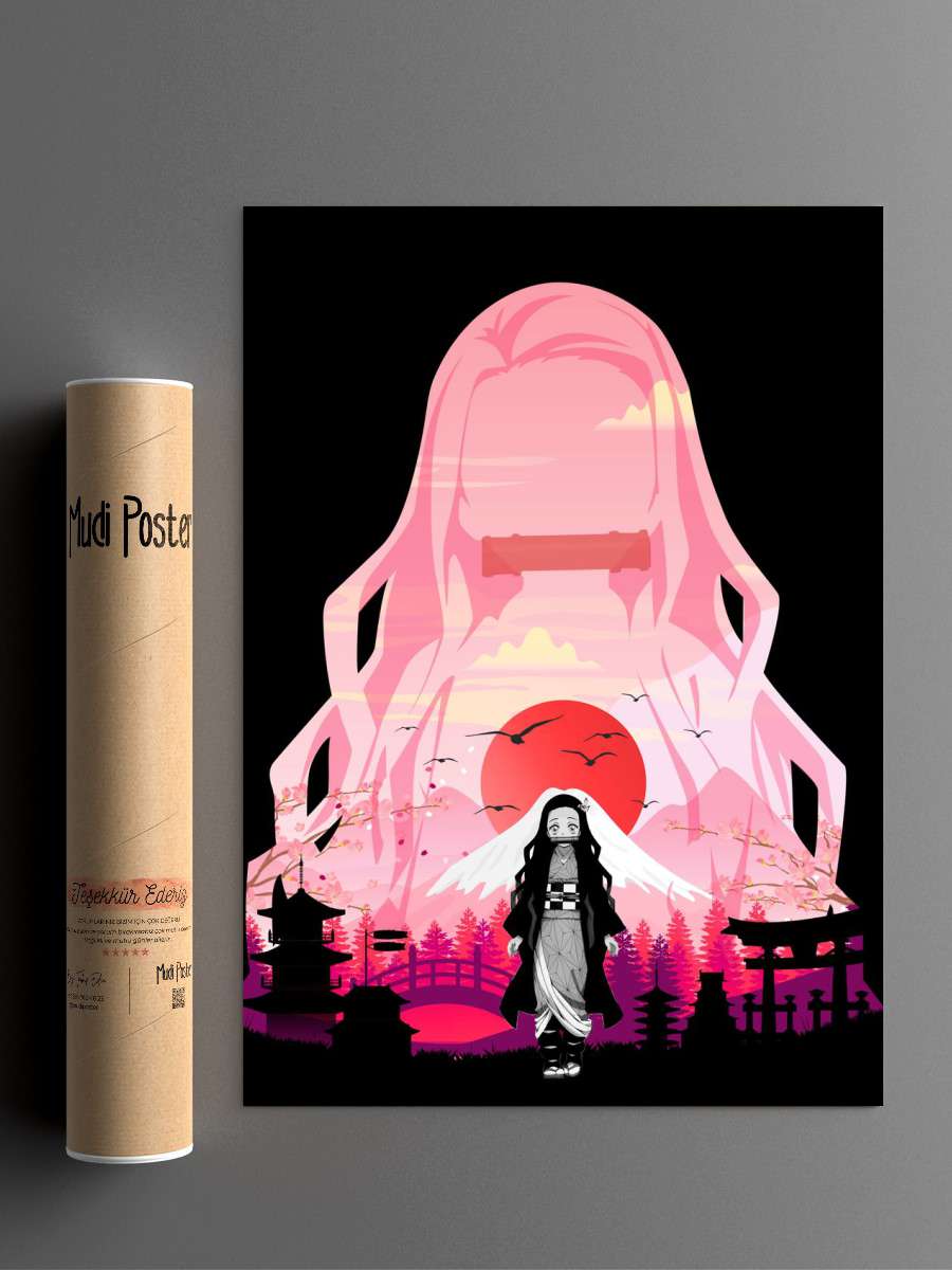 Demon Heroes Anime Poster Çerçevesiz Yüksek Kalite Anime Duvar Poster