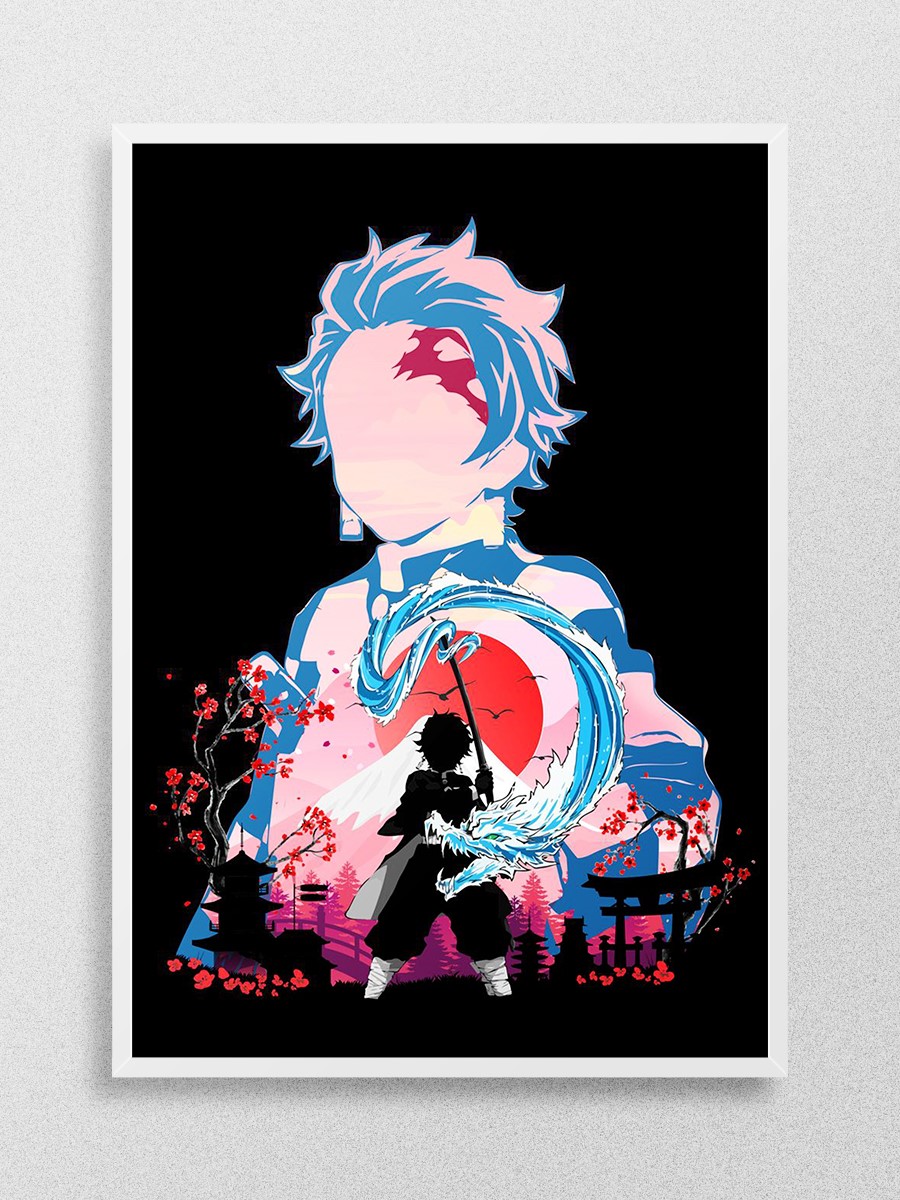 Demon Heroes Anime Poster Çerçevesiz Yüksek Kalite Anime Duvar Poster