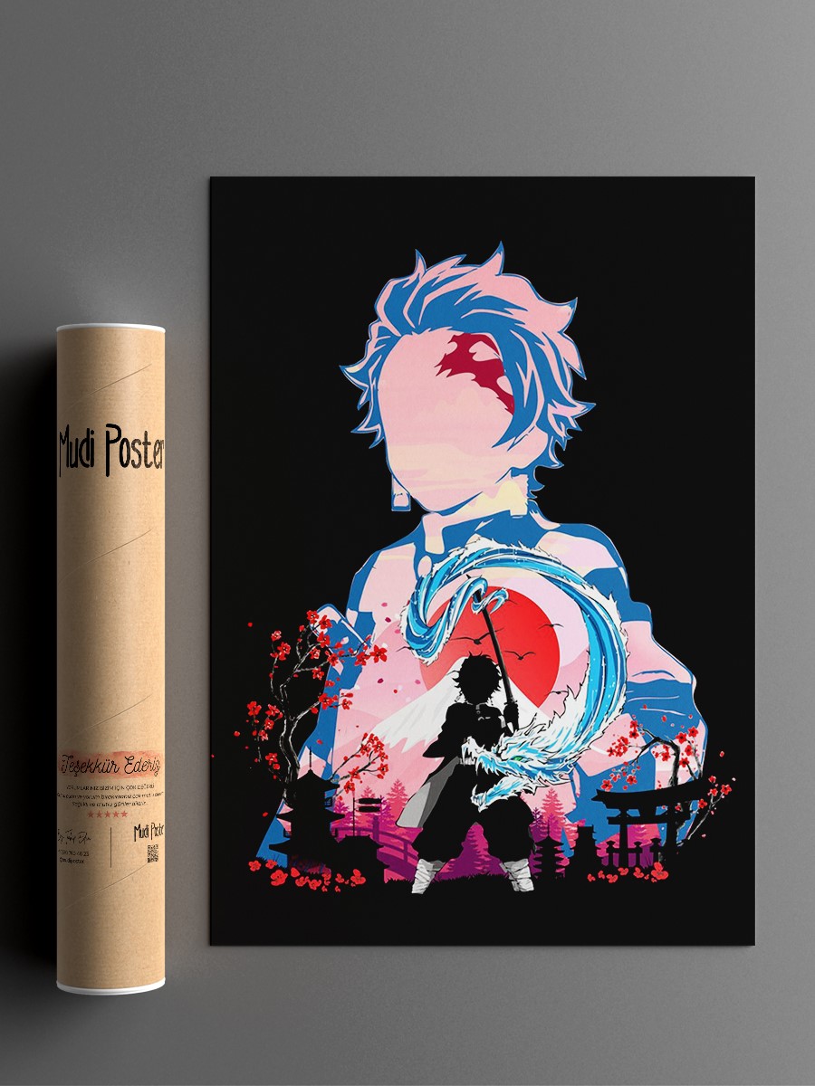Demon Heroes Anime Poster Çerçevesiz Yüksek Kalite Anime Duvar Poster