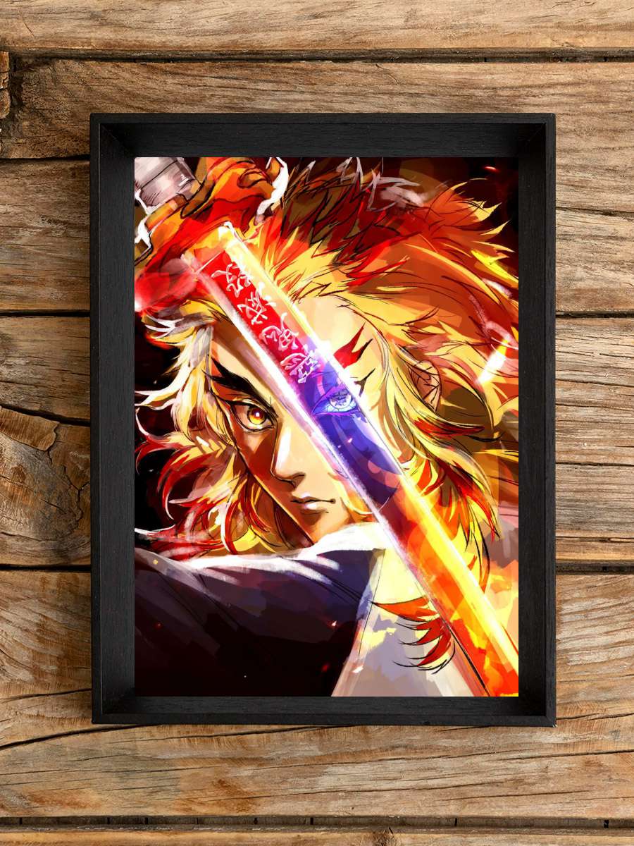 Demon Slayer Anime Anime Poster Çerçevesiz Yüksek Kalite Anime Duvar Poster