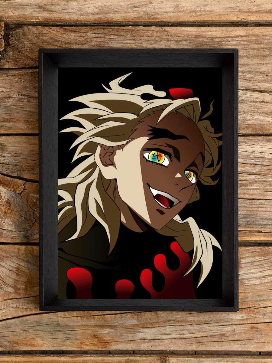 Demon Slayer Douma Anime Poster Çerçevesiz Yüksek Kalite Anime Duvar Poster