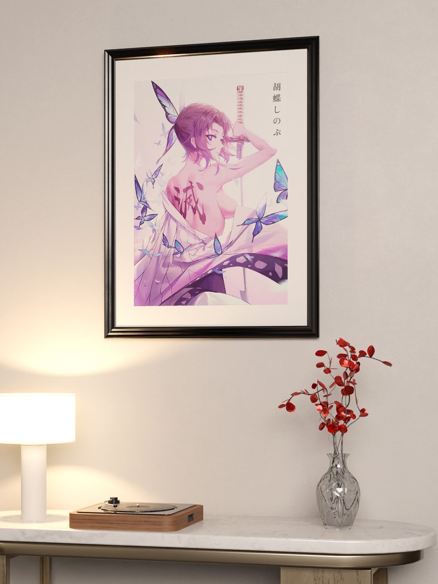 Demon Slayer Anime Poster Çerçevesiz Yüksek Kalite Anime Duvar Poster