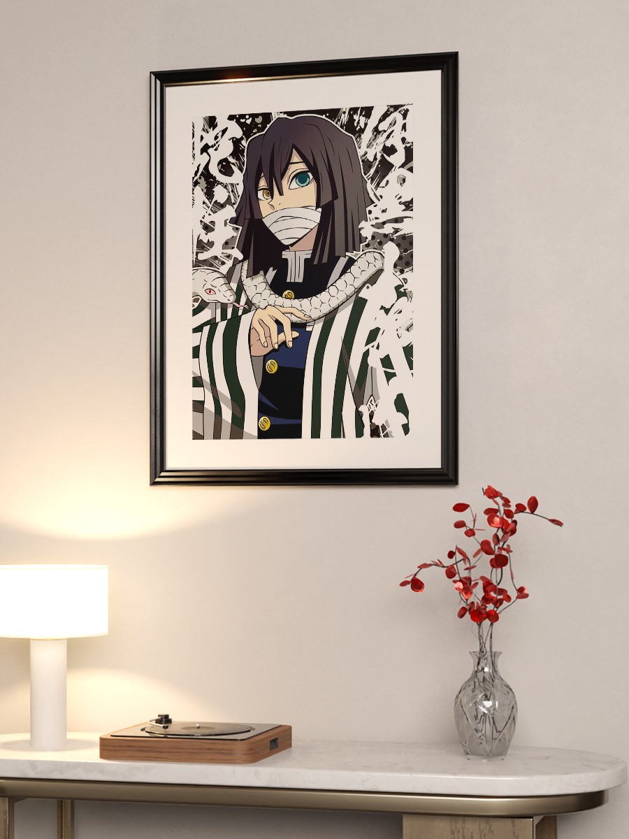 Demon Slayer Anime Poster Çerçevesiz Yüksek Kalite Anime Duvar Poster