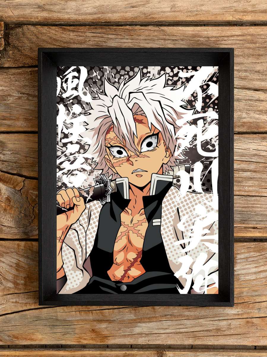 Demon Slayer Anime Poster Çerçevesiz Yüksek Kalite Anime Duvar Poster