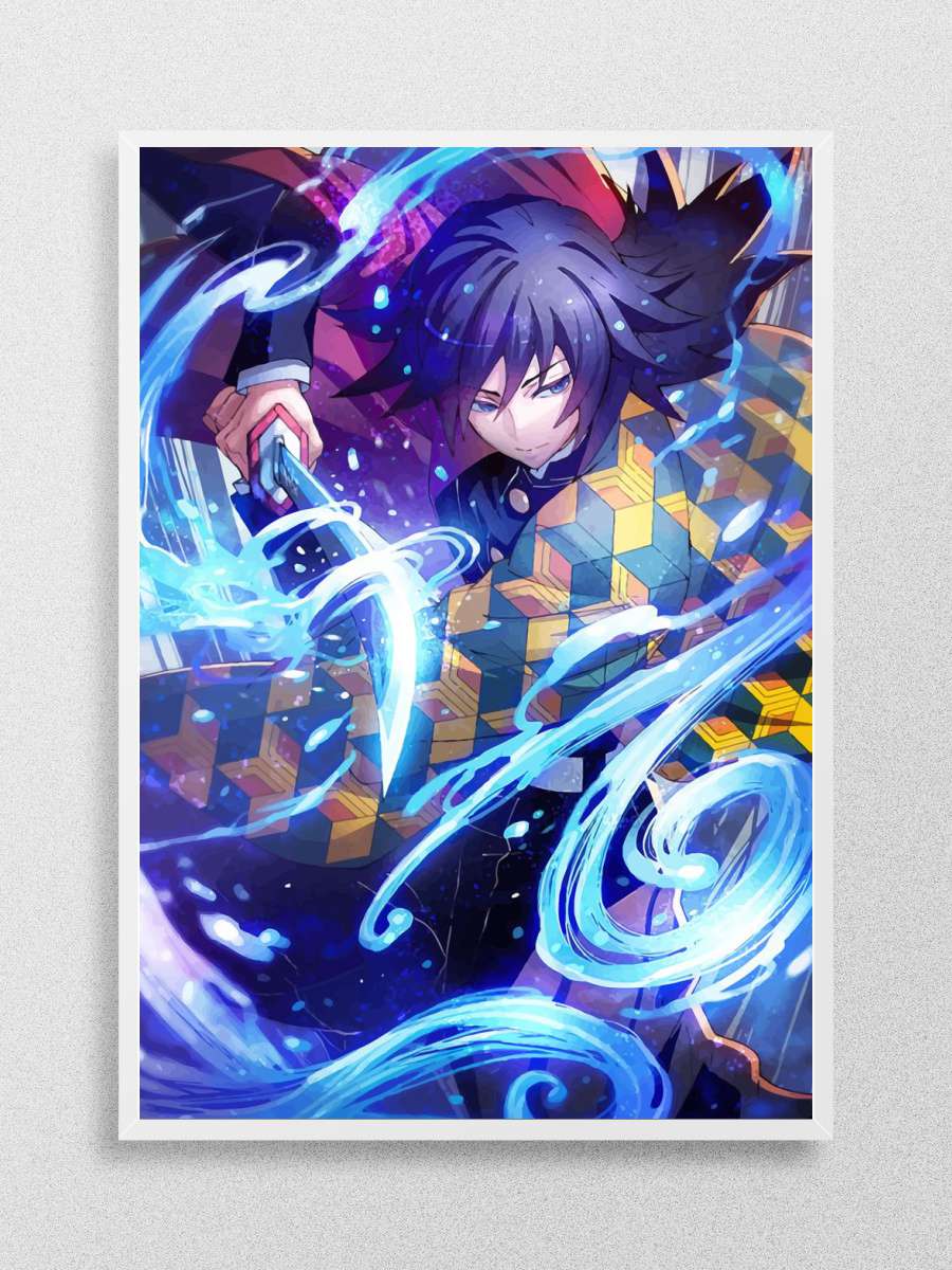 Demon Slayer Anime Poster Çerçevesiz Yüksek Kalite Anime Duvar Poster