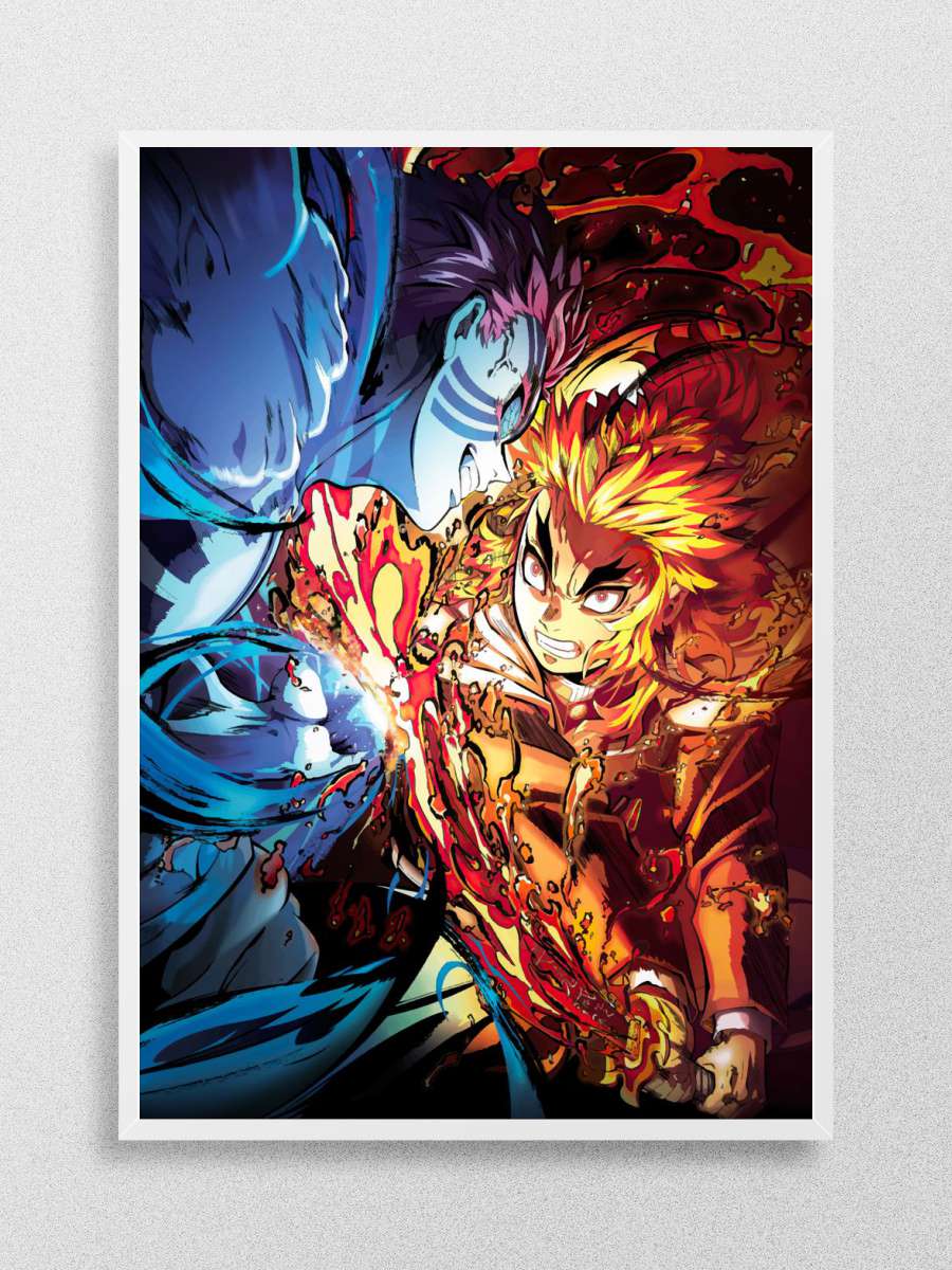 Demon Slayer Anime Poster Çerçevesiz Yüksek Kalite Anime Duvar Poster