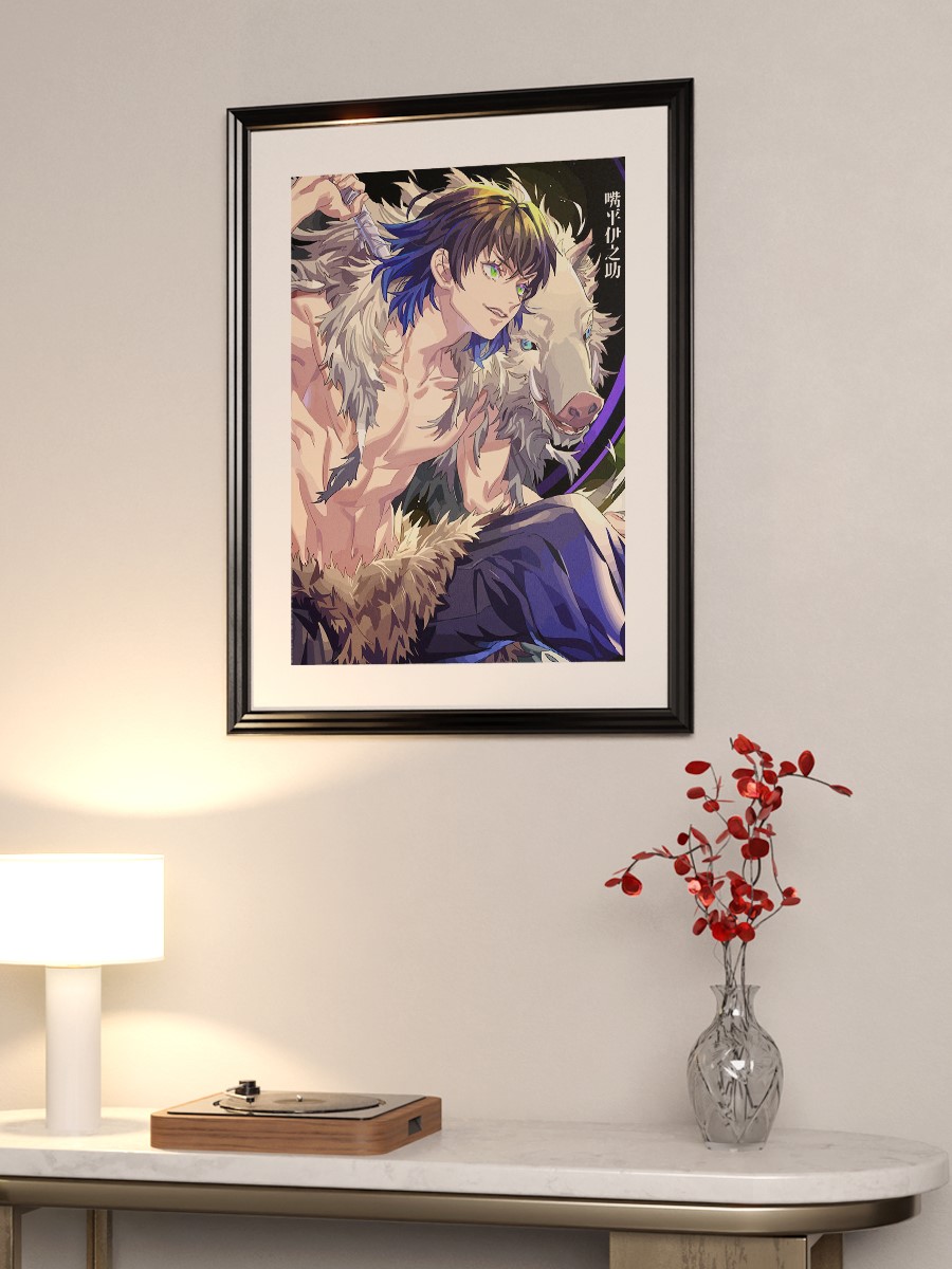 Demon Slayer Anime Poster Çerçevesiz Yüksek Kalite Anime Duvar Poster