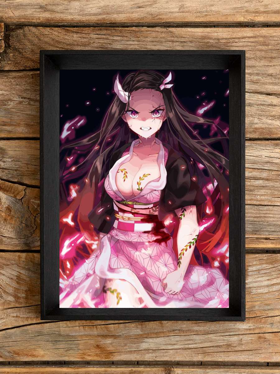 demon slayer Anime Poster Çerçevesiz Yüksek Kalite Anime Duvar Poster