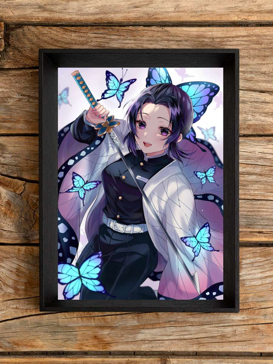 Demon Slayer Shinobu Kocho Anime Poster Çerçevesiz Yüksek Kalite Anime Duvar Poster