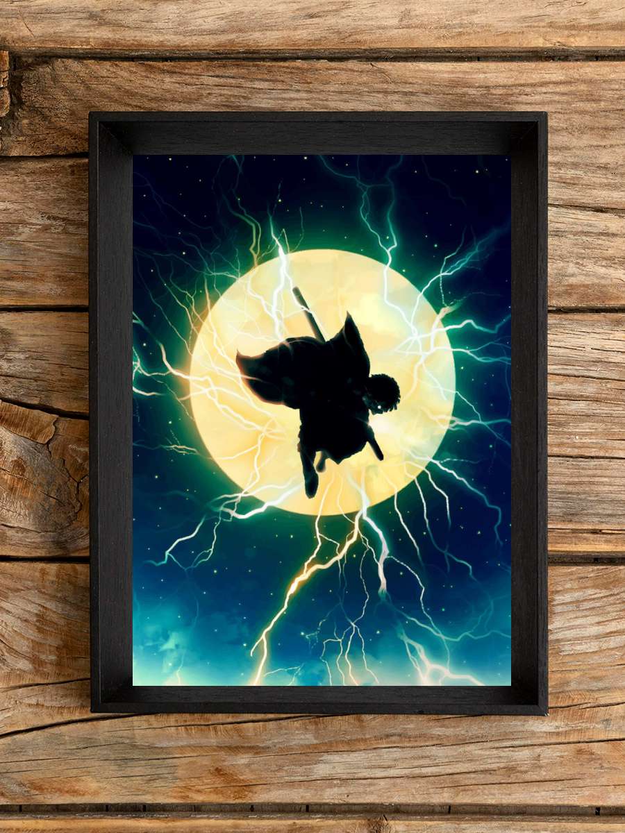 demon slayer tanjiro Anime Poster Çerçevesiz Yüksek Kalite Anime Duvar Poster