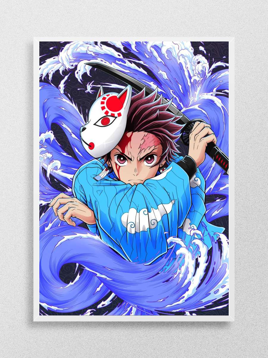 demon slayer uzui tengen Anime Poster Çerçevesiz Yüksek Kalite Anime Duvar Poster