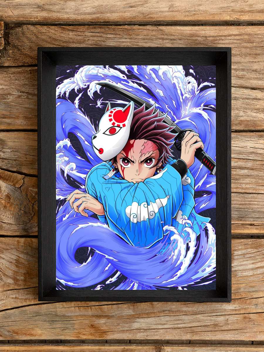 demon slayer uzui tengen Anime Poster Çerçevesiz Yüksek Kalite Anime Duvar Poster