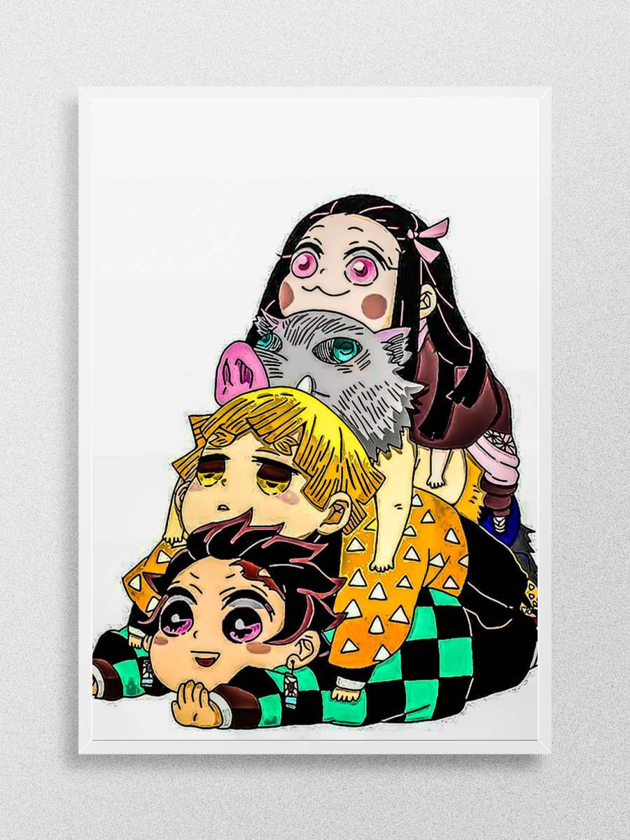 Demonslayer 14 Anime Poster Çerçevesiz Yüksek Kalite Anime Duvar Poster